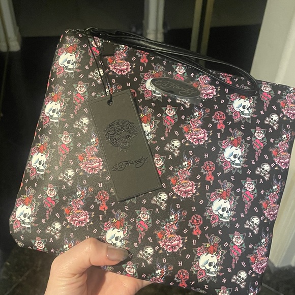 Ed Hardy Wristlet Purse - Picture 4 of 6